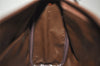 Authentic Burberrys Nova Check Clutch Hand Bag Patter Canvas Leather Beige 2111K