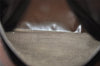 Authentic Burberrys Nova Check Clutch Hand Bag Patter Canvas Leather Beige 2111K