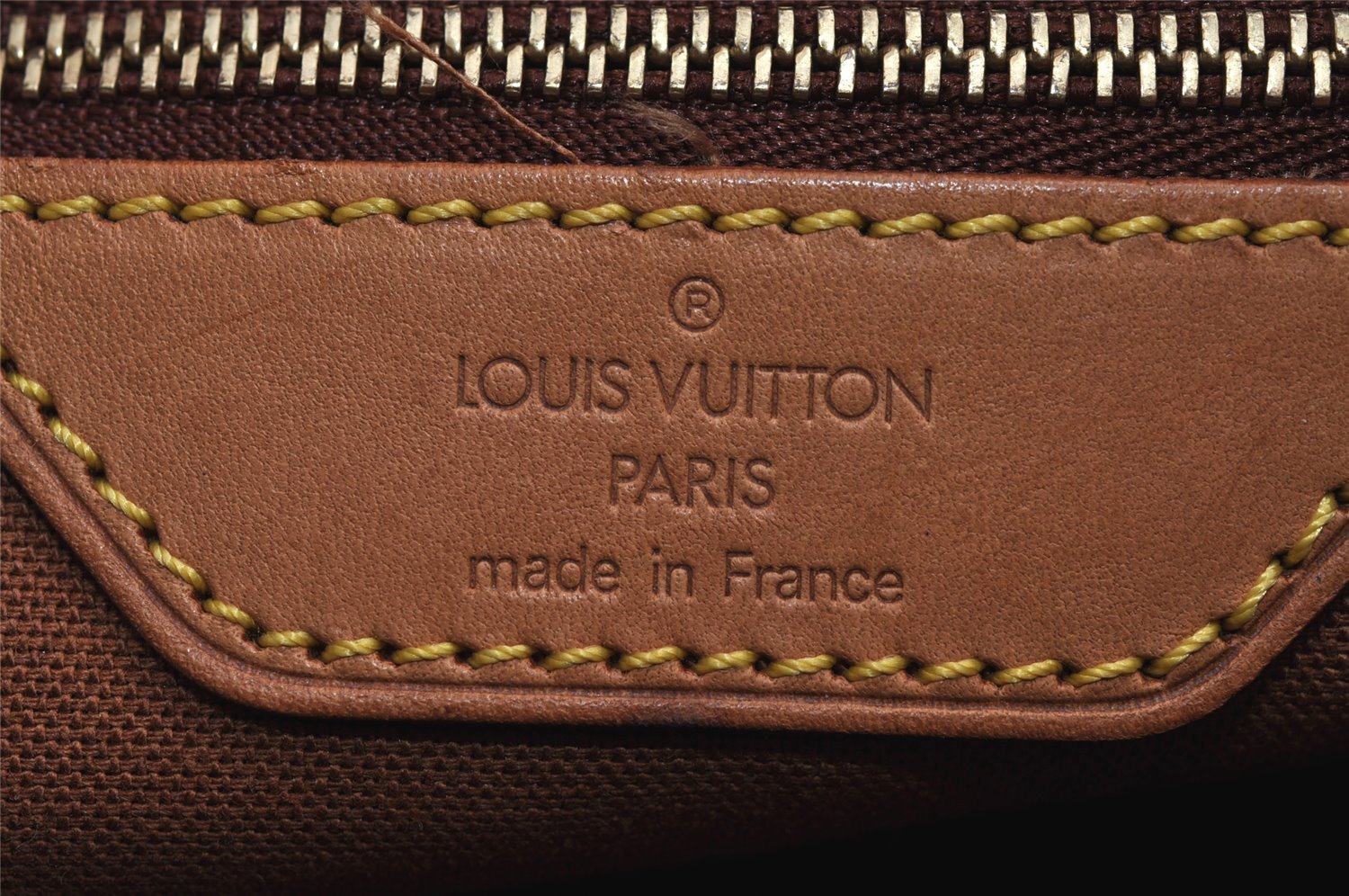 Authentic Louis Vuitton Monogram Cabas Mezzo Shoulder Tote Bag M51151 LV 2112J