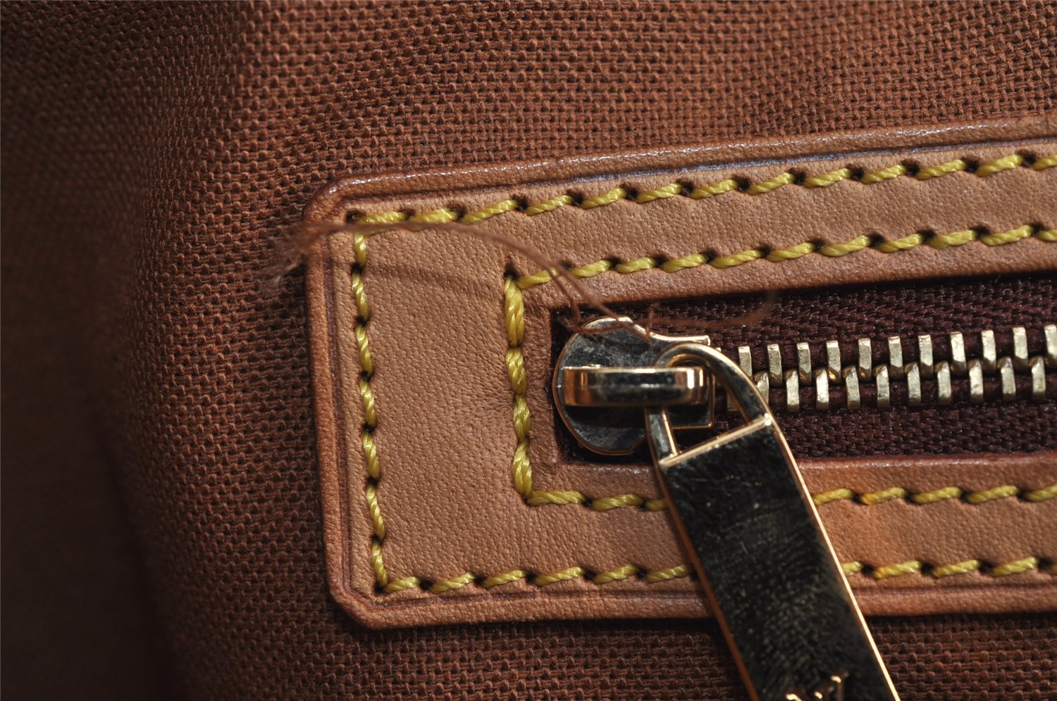 Authentic Louis Vuitton Monogram Cabas Mezzo Shoulder Tote Bag M51151 LV 2112J