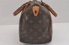 Authentic Louis Vuitton Monogram Speedy 25 Boston Hand Bag M41528 LV 2113J