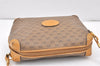Authentic GUCCI Micro GG PVC Leather Shoulder Cross Body Bag Brown Junk 2113K