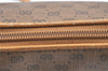 Authentic GUCCI Micro GG PVC Leather Shoulder Cross Body Bag Brown Junk 2113K