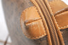 Authentic GUCCI Micro GG PVC Leather Shoulder Cross Body Bag Brown Junk 2113K