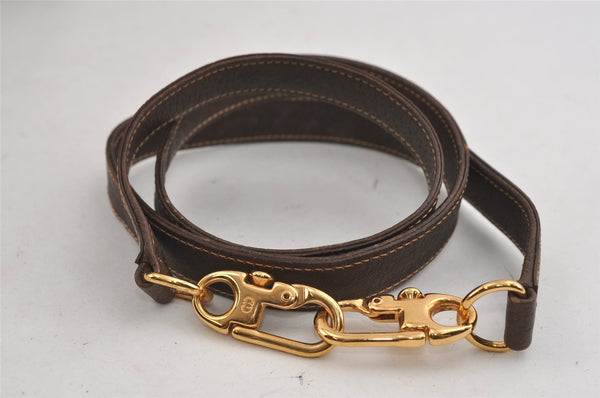 Authentic GUCCI Vintage 2Way Shoulder Hand Tote Bag GG PVC Leather Brown 2114I