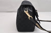 Authentic GUCCI Sherry Line Shoulder Cross Bag GG Canvas Leather Black 2114K