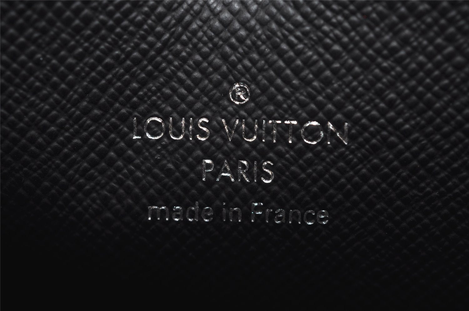 Auth Louis Vuitton Damier Graphite 3D Pochette Voyage MM N60444 Clutch Bag 2115J