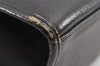 Authentic Burberrys Vintage Leather 2Way Shoulder Hand Bag Purse Black 2117K