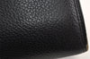 Authentic Burberrys Vintage Leather 2Way Shoulder Hand Bag Purse Black 2117K