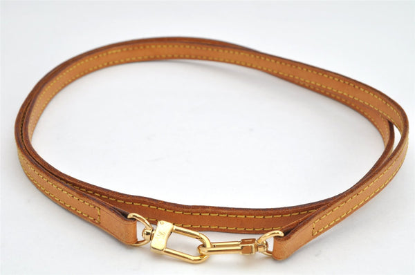 Authentic Louis Vuitton Leather Shoulder Strap Beige 47.2" LV 2119K