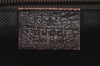 Authentic GUCCI Clutch Hand Bag Purse GG PVC Leather 73956 Brown Junk 2120K