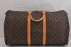 Authentic Louis Vuitton Monogram Keepall 55 Travel Boston Bag M41424 LV 2121J