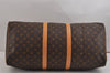 Authentic Louis Vuitton Monogram Keepall 55 Travel Boston Bag M41424 LV 2121J