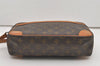 Authentic Louis Vuitton Monogram Trocadero 30 Shoulder Cross Bag M51272 LV 2122J