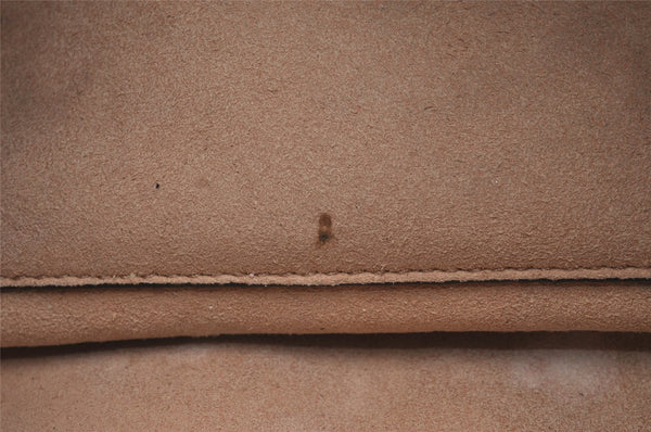 Authentic GUCCI GG Marmont Chain Shoulder Cross Body Bag Leather White 2123I