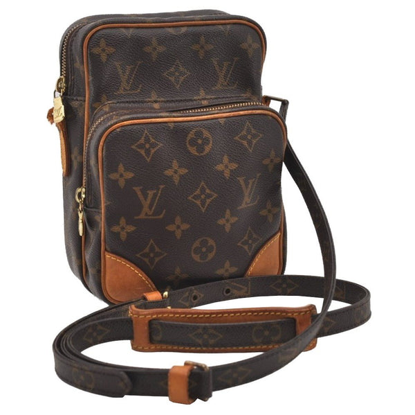 Authentic Louis Vuitton Monogram Amazone Shoulder Cross Bag M45236 Junk 2123J