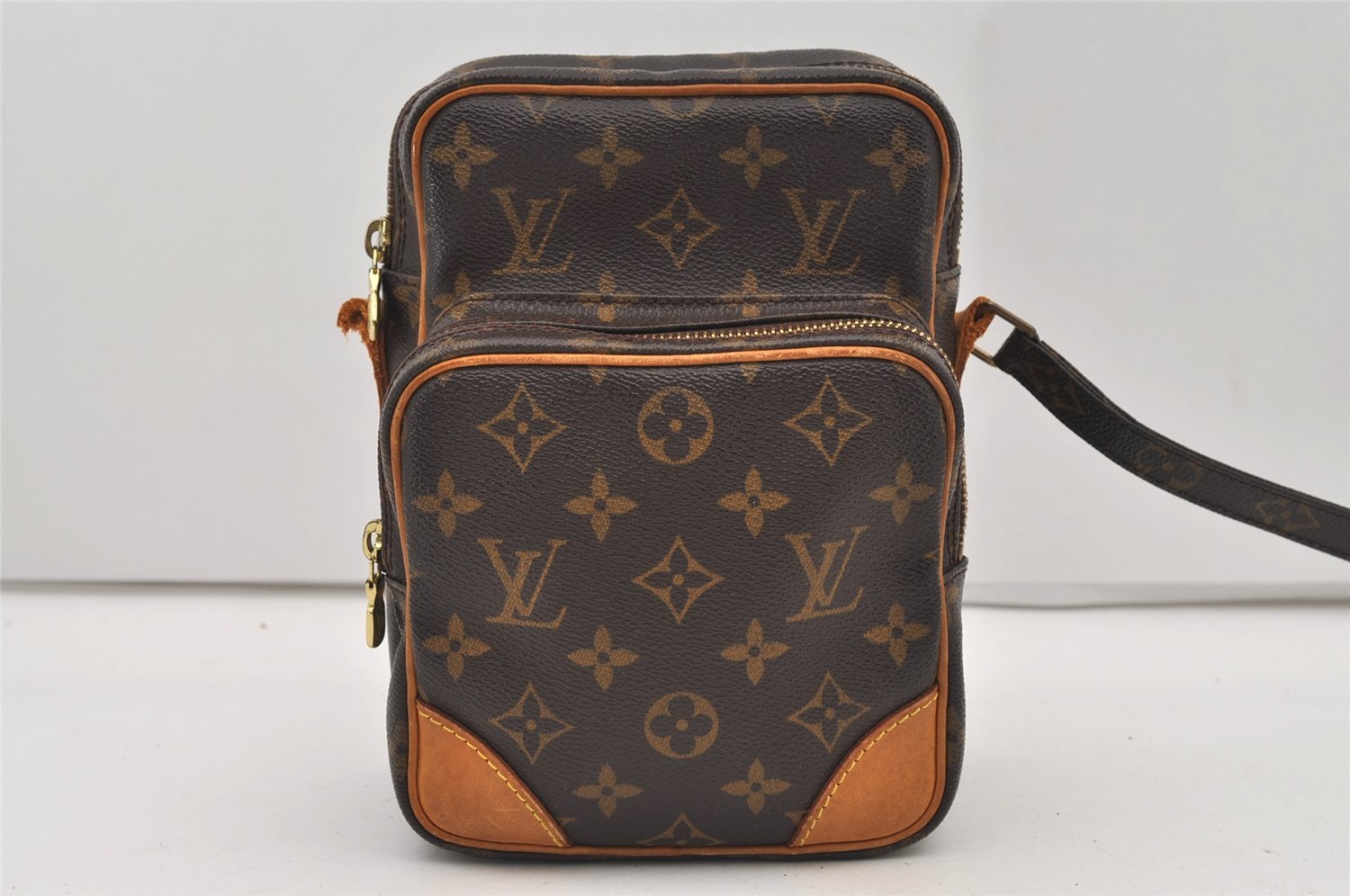 Authentic Louis Vuitton Monogram Amazone Shoulder Cross Bag M45236 Junk 2123J