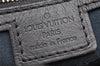 Authentic Louis Vuitton Monogram Mini Josephine GM Hand Bag Navy M92411 LV 2124I