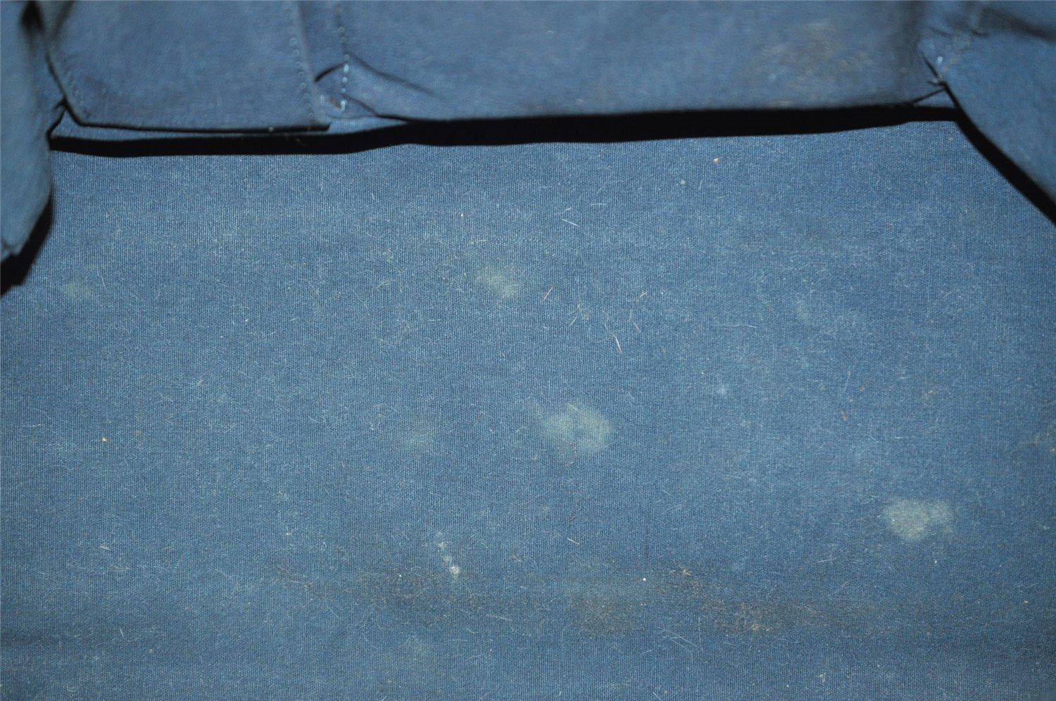 Authentic Louis Vuitton Monogram Mini Josephine GM Hand Bag Navy M92411 LV 2124I