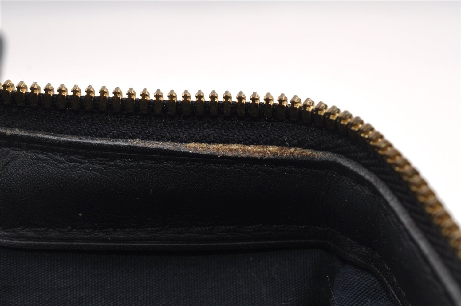 Authentic Louis Vuitton Monogram Mini Josephine GM Hand Bag Navy M92411 LV 2124I