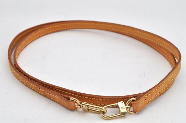 Authentic Louis Vuitton Leather Shoulder Strap Beige 46.1" LV 2125K