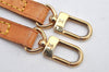 Authentic Louis Vuitton Leather Shoulder Strap Beige 46.1" LV 2125K