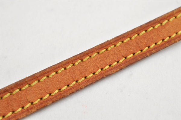 Authentic Louis Vuitton Leather Shoulder Strap Beige 46.1" LV 2125K
