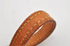 Authentic Louis Vuitton Leather Shoulder Strap Beige 46.1" LV 2125K