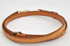 Authentic Louis Vuitton Leather Shoulder Strap Beige 41.5-48.6" LV 2126K