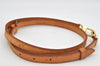 Authentic Louis Vuitton Leather Shoulder Strap Beige 41.5-48.6" LV 2126K