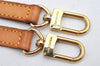 Authentic Louis Vuitton Leather Shoulder Strap Beige 41.5-48.6" LV 2126K
