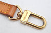 Authentic Louis Vuitton Leather Shoulder Strap Beige 41.5-48.6" LV 2126K