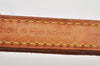 Authentic Louis Vuitton Leather Shoulder Strap Beige 41.5-48.6" LV 2126K