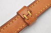 Authentic Louis Vuitton Leather Shoulder Strap Beige 41.5-48.6" LV 2126K