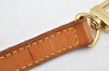 Authentic Louis Vuitton Leather Shoulder Strap Beige 41.5-48.6" LV 2126K