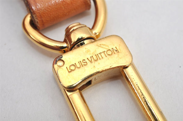 Authentic Louis Vuitton Leather Shoulder Strap Beige 33.7-38.6" LV 2128K