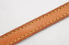 Authentic Louis Vuitton Leather Shoulder Strap Beige 33.7-38.6" LV 2128K