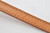 Authentic Louis Vuitton Leather Shoulder Strap Beige 33.7-38.6" LV 2128K