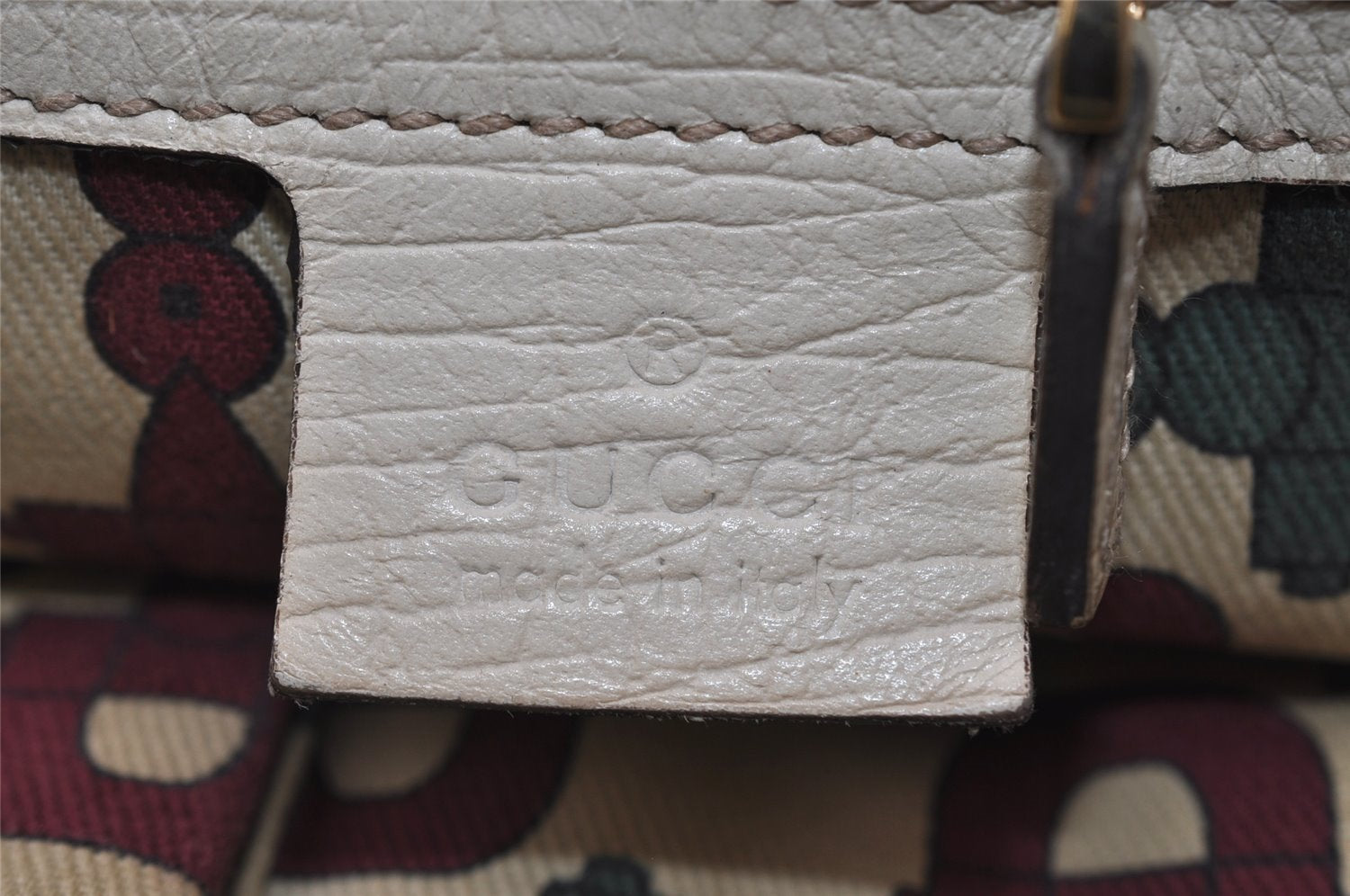 Authentic GUCCI Web Sherry Line Tote Bag GG Canvas Leather 139261 Brown 2130I