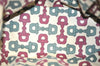 Authentic GUCCI Web Sherry Line Tote Bag GG Canvas Leather 139261 Brown 2130I