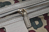 Authentic GUCCI Web Sherry Line Tote Bag GG Canvas Leather 139261 Brown 2130I