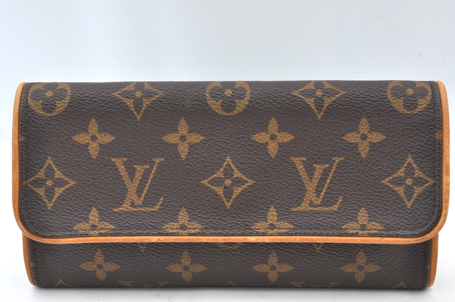 Authentic Louis Vuitton Monogram Pochette Twin PM Shoulder Bag M51854 Junk 2131H