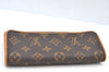 Authentic Louis Vuitton Monogram Pochette Twin PM Shoulder Bag M51854 Junk 2131H