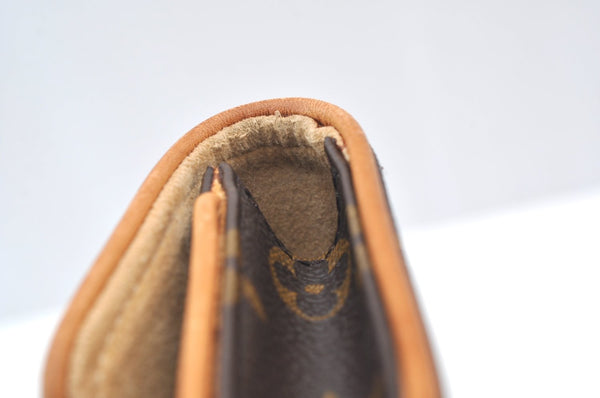 Authentic Louis Vuitton Monogram Pochette Twin PM Shoulder Bag M51854 Junk 2131H