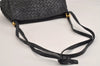 Authentic BOTTEGA VENETA Intrecciato Leather Shoulder Bag Purse Black 2132J
