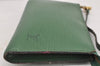 Authentic Louis Vuitton Epi Pochette Accessoires Pouch Green M52954 Junk 2140K