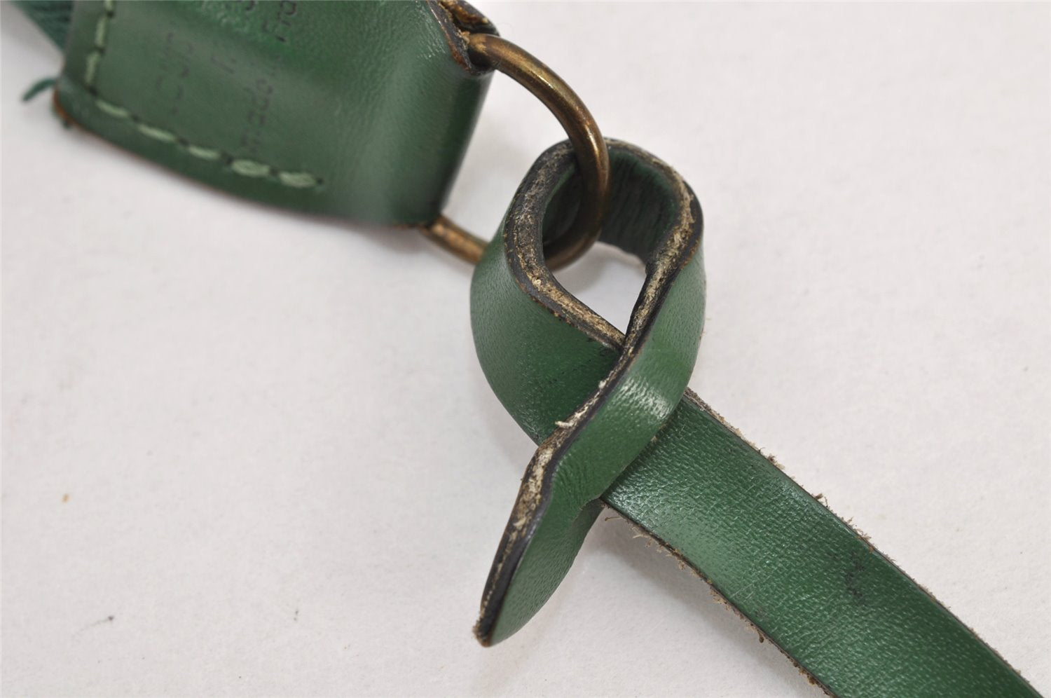 Authentic Louis Vuitton Epi Pochette Accessoires Pouch Green M52954 Junk 2140K