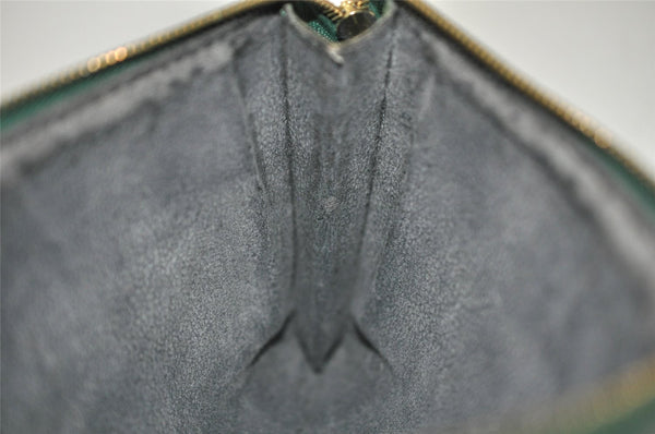 Authentic Louis Vuitton Epi Pochette Accessoires Pouch Green M52954 Junk 2140K