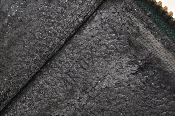 Authentic Louis Vuitton Epi Pochette Accessoires Pouch Green M52954 Junk 2140K