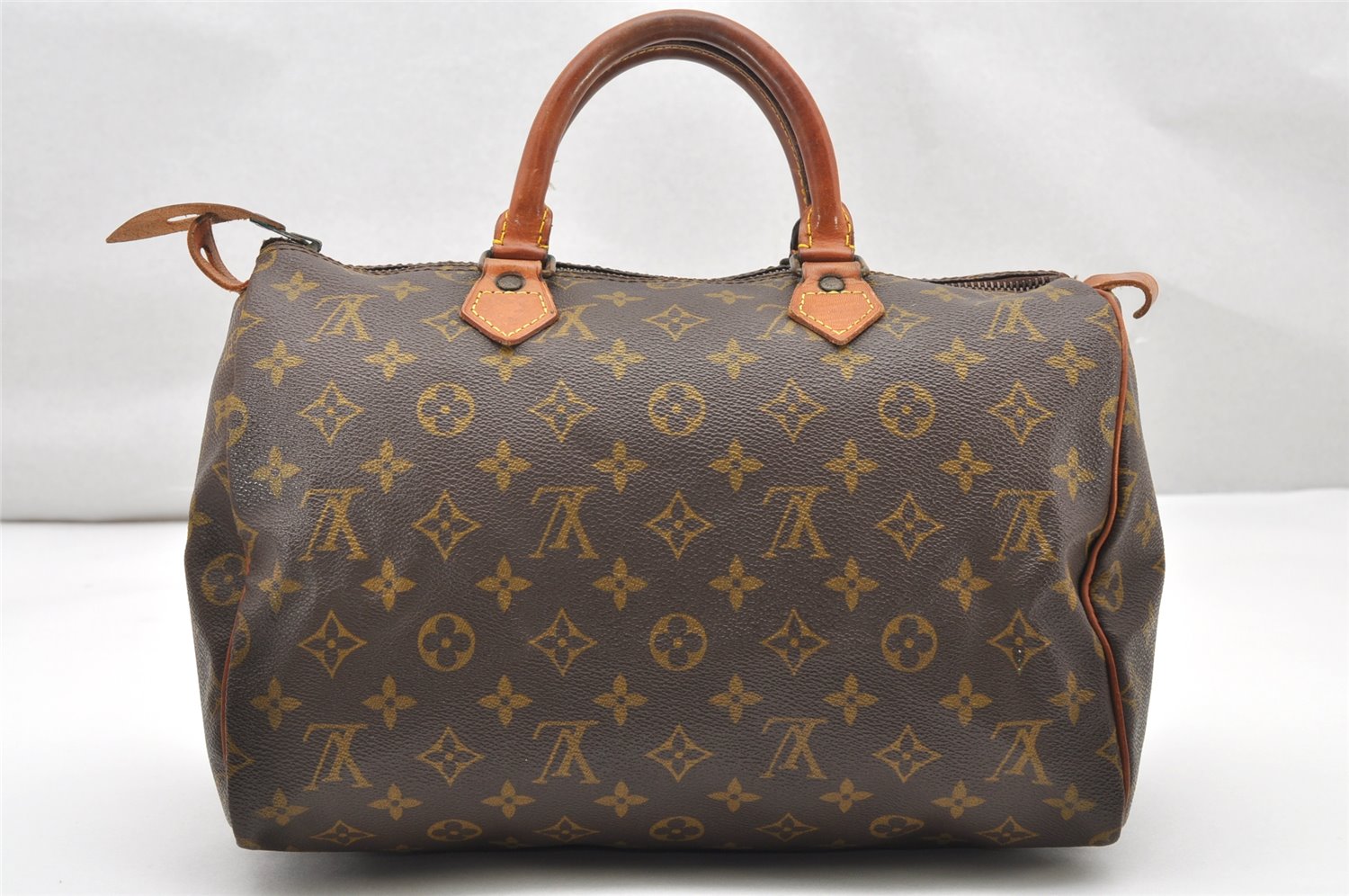 Authentic Louis Vuitton Monogram Speedy 30 Hand Boston Bag Old Model LV 2142K